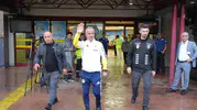 Samsun'da Fenerbahçe coşkusu: Taraftarlar kafileyi havalimanında karşıladı