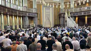 Taksim Camii'nde 30 Ağustos coşkusu: Şehitler için hatim ve mevlit okundu