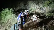 Hassa'da Yamaçtan Düşen Kişi Ekiplerin Müdahalesiyle Kurtarıldı