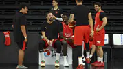 Ergin Ataman yönetiminde kritik prova: Milliler, Litvanya maçına taktik çalışmayla hazırlanıyor