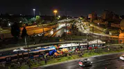 Zeytinburnu'nda tramvay kazasında 9 yaralı: Kaza anı ve kurtarma çalışması havadan görüntülendi