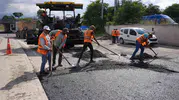 Düzce'de ulaşım ağını yenileme mesaisi 7/24 sürüyor