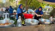 Burhaniye'de 9. lokma hayrı komşuluk bağlarını güçlendirdi