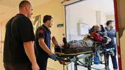 İnegöl'de orman işçisinin feci kazası: Tomrukla zincir arasına sıkışan 6 parmağı koptu