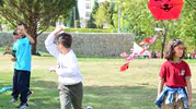 Çorumlu öğrenciler savaşın gölgesindeki akranları için gökyüzünü renklendirdi