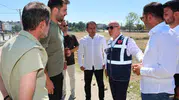 Darıca Belediye Başkanı Muzaffer Bıyık saha çalışmalarını yerinde denetledi