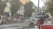 Ardahan'da ani bastıran dolu ve sağanak tarımı vurdu, yollar göle döndü