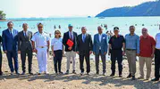 Phaselis Antik Kenti'nde deniz kirliliğine karşı 575 metrelik bariyer dönemi