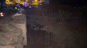 Amasra'da korkunç kaza: 5 metre uçan otomobilden yaralıları bırakıp kaçtı