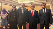 İhsan Beşer Ankara’daki kritik Çin resepsiyonunda diplomatik temaslarda bulundu