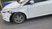 Bahçe'de toplu konutlar bölgesinde motosiklet kazası: Bir sürücü hastanelik oldu