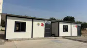Erdemli Belediyesi kendi atölyelerinde ürettiği konteyner sınıfları okullara kazandırdı