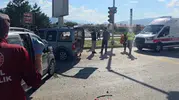 Erzincan'da sanayi bölgesinde trafik kazası: 4 yaralı