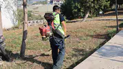 Hatay'da okul bahçeleri yeni eğitim dönemine belediye dokunuşuyla hazırlanıyor