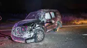 Arkadaşının otomobilini izinsiz kaçıran alkollü sürücü takla attı