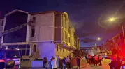 Erzincan'da bir apartman dairesini küle çeviren yangın korku dolu anlar yaşattı