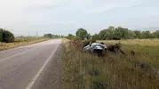 Yeşilyurt yolunda direksiyon hakimiyeti kaybedilen otomobil takla attı