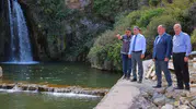 Bayburt Sırakayalar Şelalesi turizm rotasına tam donanımlı bir merkez olarak hazırlanıyor