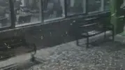 Boğazlıyan'da şiddetli dolu ve fırtına hayatı felç etti