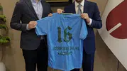 Bursaspor'dan Bilal Erdoğan'a 700. yıl hatırası: Özel tasarım forma takdim edildi