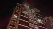 Nilüfer'de apartman yangını: 19 kişi termal drone destekli operasyonla kurtarıldı