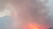 Nacar Yaylası'nda orman yangını: 50 dekar alan küle döndü