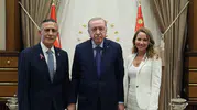 Cumhurbaşkanı Erdoğan'dan ABD'li Temsilci Darrell Issa'ya Beştepe'de Kabul