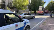 Kayseri'de 7. kattaki balkonda başlayan yangın korkuttu
