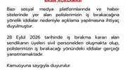Emniyet Genel Müdürlüğü'nden 'iş bırakma' iddialarına net yanıt: Polis teşkilatı görev başında