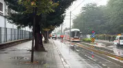 Şeker Mahallesi'nde tramvay hattı arızası ulaşımı durdurdu