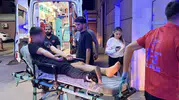 İndere yolunda motosiklet kazası: Bir kişi hastaneye kaldırıldı