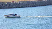 Rize açıklarında denize zorunlu iniş yapan özel uçak limana getirildi