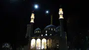 Malatya'nın simgesi Yeni Cami'de ışıklar yeniden yükseliyor