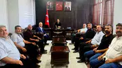 Araban’ın tarımsal gücü yeni kaymakama anlatıldı: Bölgenin tahıl ambarı masaya yatırıldı