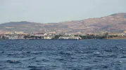 Kuzey Ege'de fırtına engeli: Gökçeada feribot seferlerinde iptal kararı