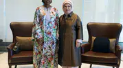 Emine Erdoğan ve Fatima Maada Bio Türkevi'nde Küresel İş Birliği İçin Bir Araya Geldi