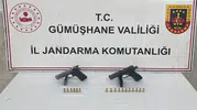 Güvende Yaylası'nda jandarma operasyonu: İki ruhsatsız tabanca ele geçirildi