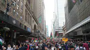 New York sokaklarında Netanyahu protestosu: Binlerce kişi BM'ye yürüdü