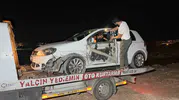 Adıyaman'da kaza sonrası şüpheli terk: Sürücü ve arkadaşı aracı bırakıp izini kaybettirdi