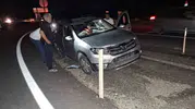 Hisarcık Çevreyolu Kavşağı'nda otomobiller çarpıştı: 2 yaralı