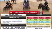 Kızılcabölük'te rahvan at heyecanı üçüncü kez sahne alıyor