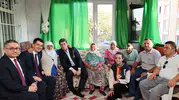 Amasya'da üç engelli evladına adanmış bir ömür: Vali Bakan'dan aileye ziyaret