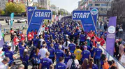 Kayseri'de dev maraton: 22 ülkeden 10 bin sporcu tam maraton hedefiyle koştu