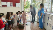 Kuşadası'nda okul öncesi eğitime yerinde denetim ve destek ziyareti