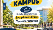Ondokuz Mayıs Üniversitesi'nden öğrencilere akademik yıl başlangıcında ücretsiz yemek desteği