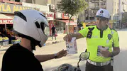 Elazığ'da motosiklet denetimlerinde 848 bin liralık ceza faturası