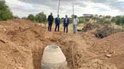Besni’de kırsal altyapı hamlesi: Karagüveç köyünde kanalizasyon mesaisi