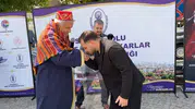 Safranbolu'da Ahilik geleneği: Yılın ahisi kaftanı el öperek teslim aldı