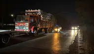 Eskişehir’de Kamyona Arkadan Çarpan Sürücü Yaralandı