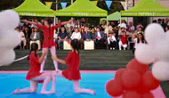Tepebaşı’nda Zafer Bayramı coşkusu sporla buluştu
